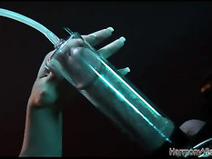 Строгая госпожа Cathy Heaven отхлестала привязанного секс раба