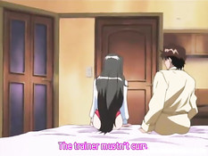 Парень облизал обнажённую хентай девушку и оттрахал на кровати