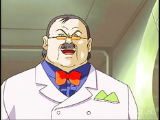 Учёные оттрахали во все дырки хентай девку с розовыми волосами