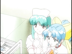 Учёные оттрахали во все дырки хентай девку с розовыми волосами