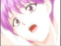 Учёные оттрахали во все дырки хентай девку с розовыми волосами