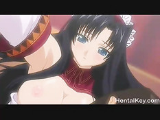 Приятель лижет киску хентай брюнетке и вставляет в неё свой член