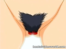 Снял трусики с переодетой в парня хентай девки и трахнул членом