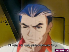 Парень оттрахал в позе раком хентай девушку с интимной стрижкой