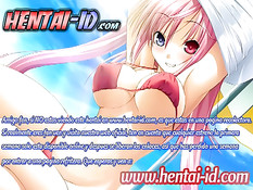 Молодой человек на кровати оттрахал сразу двух хентай подружек