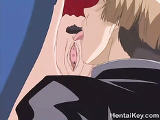 Он сделал куннилингус хентай студентке и оттрахал девку на полу