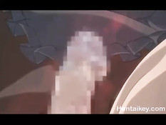 Снял розовые трусики с худой хентай девки и оттрахал на кровати