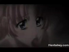 Снял розовые трусики с худой хентай девки и оттрахал на кровати