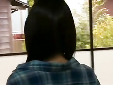 Дедуля жадно лижет киску и трахает свою молодую японскую жену