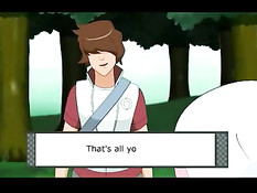 Двое отодрали в киску и ротик аниме девушку с красными волосами