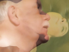 Пожилой мужчина оттрахал горячую молодую шатенку Julie Skyhigh