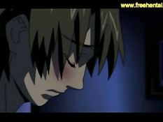 Соблазнительные хентай девки занимаются сексом с одним парнем