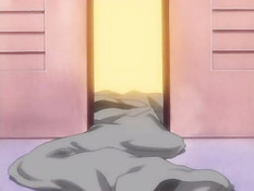 Грудастая хентай девушка в бикини занимается сексом с очкариком