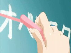 Сиськастая хентай подружка оттрахала девчонку своим страпоном