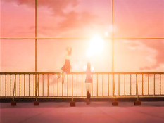 Сиськастая хентай подружка оттрахала девчонку своим страпоном