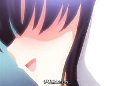 Сиськастая хентай подружка оттрахала девчонку своим страпоном