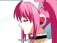 Похотливый монстр в подворотне напал на красивую хентай девку