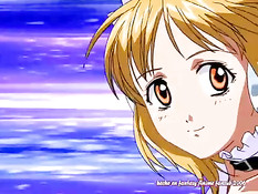 Похотливый монстр в подворотне напал на красивую хентай девку