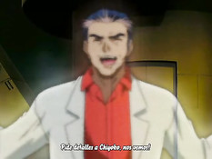 Похотливый монстр в подворотне напал на красивую хентай девку