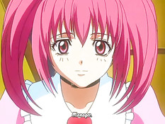 Похотливый монстр в подворотне напал на красивую хентай девку