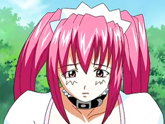 Похотливый монстр в подворотне напал на красивую хентай девку