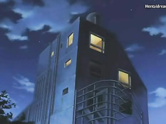 Взял в руки большие сиськи хентай студентки и дал подрочить член