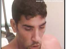 Gina Wild catching cumshot