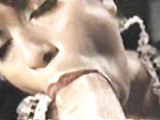 Heather Lee maid sucking cock