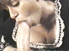 Heather Lee maid sucking cock