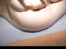 Chubby woman sucks cock