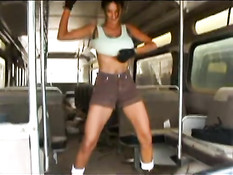 Lara Croft striptease