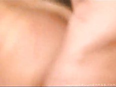 Sexy blonde having some fun