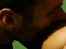 Brunette asian bride fucked on the court