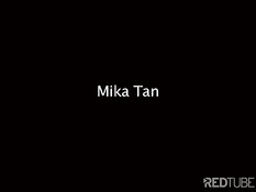 Hot Mika Tan and her dildo