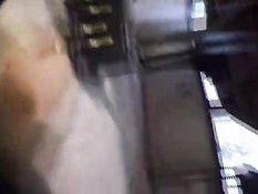 Asian bitch opens both holes