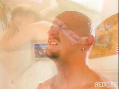 Asian chick gets pleased