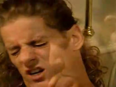 Two divas get shagged in kingsize bed