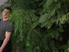 Asian chick sucks and fucks