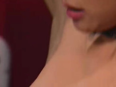 Asian chick sucks and fucks