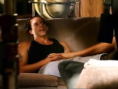 On set with Tera Patrick 