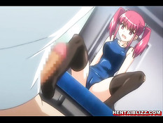 Парень в раздевалке отодрал хентай подругу с розовыми волосами