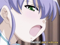 Девчонка лижет клитор своей аниме подружке и трахается с парнем