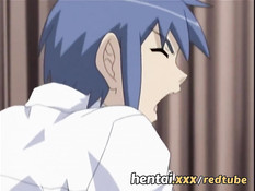 Девчонка лижет клитор своей аниме подружке и трахается с парнем