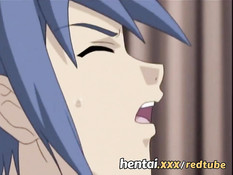 Девчонка лижет клитор своей аниме подружке и трахается с парнем