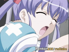 Девчонка лижет клитор своей аниме подружке и трахается с парнем