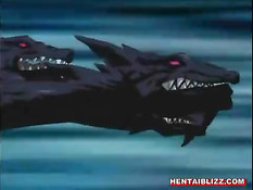 Волшебница привязала аниме девчонку к дереву и отлизала киску