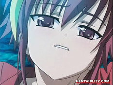 Волшебница привязала аниме девчонку к дереву и отлизала киску