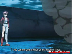 Волшебница привязала аниме девчонку к дереву и отлизала киску