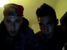 Гомосексуальные друзья позируют в голом виде и отсасывают член