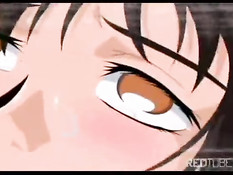 Красивые хентай девки занимаются лесби сексом и ебутся с парнем